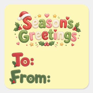 Kerst stickers