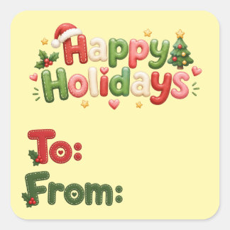 Kerst stickers