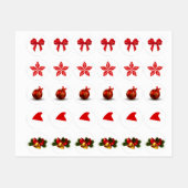 Kerst stickers (Vel)