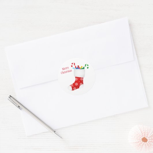 Kerst stickers (Envelop)