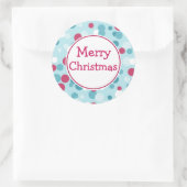 Kerst stickers met prettige kerstpunten (Tas)