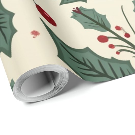 Kerst stijl inpakpapier (Rol Hoek)