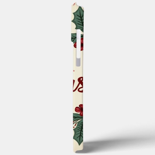 Kerst stijl telefoonhoesje Case-Mate iPhone case (Achterkant / Links)