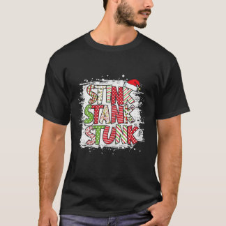 Kerst stink stank stunk familie bijpassende Xmas W T-shirt