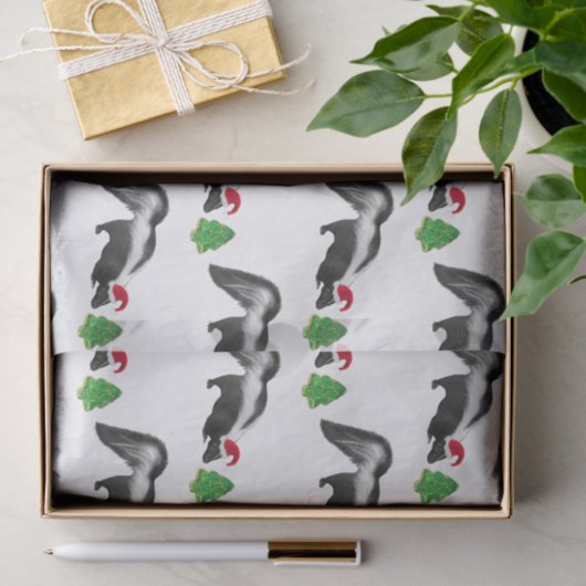 Kerst stinkdier weefsel papier (Geschenk)
