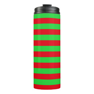 Kerst Strepen Thermosbeker
