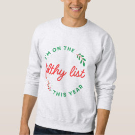 Kerst Sweatshirt, Ya smerig Dier, Trui