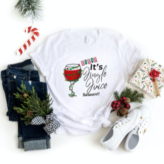 Kerst T-shirt - Ho Ho Ho Het is Jingle Juice Zee