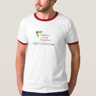 Kerst-T-Shirt, stichting kindertumor T-shirt