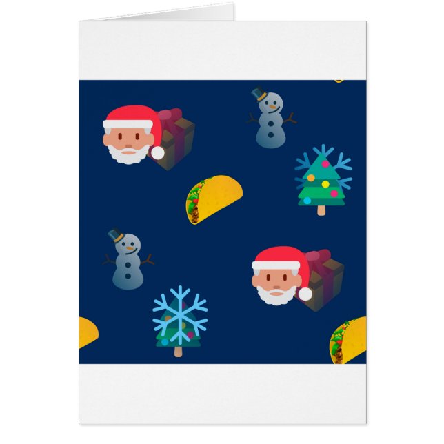 kerst taco emoji (Voorkant)