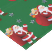 Kerst Tafelkleed, Rode strik Sinterklaas Tafelkleed (Gekanteld)