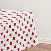 Kerst tafelkleed rood polka dot polkadot poka (Voorbeeld)
