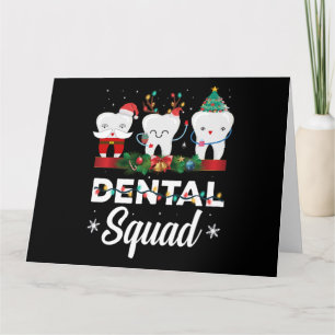 Kerst Tandarts Squad Kleding Grappige Kerst Tandar Kaart
