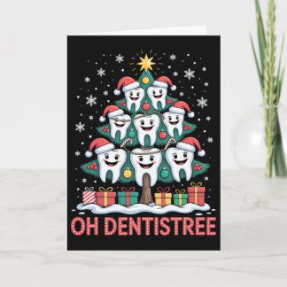 Kerst Tandarts Team Oh Dentistree Kaart