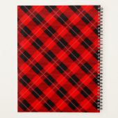 Kerst tartan & kerst herten planner (Achterkant)