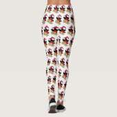 Kerst Teddy Bear Leggings (Achterkant)