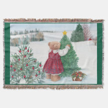 Kerst Teddybeer Winter Wonderland