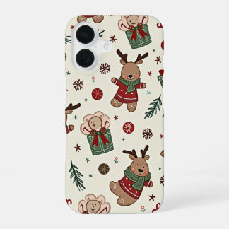 Kerst telefoonhoesjes iPhone 16 hoesje