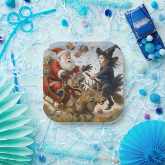 Kerst Thanksgiving en Halloween Feestdagen Papieren Bordje (Feest)