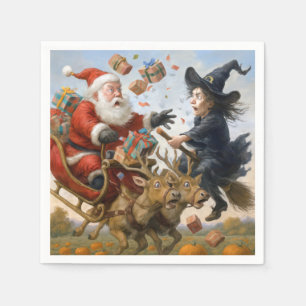 Kerst Thanksgiving en Halloween Feestdagen Servet