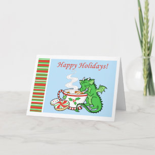 Kerst Thee Dragon kaarten