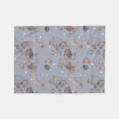 Kerst Thema baby fleece deken (Voorkant (Horizontaal))