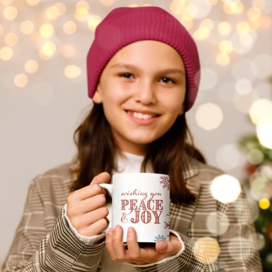 Kerst Thema Custom Branded Coffee Mok