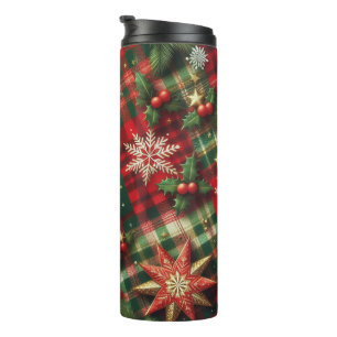 Kerst-thema Thermosbeker
