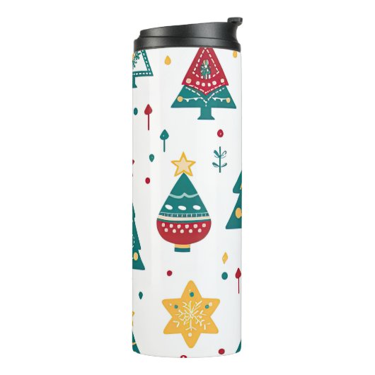 kerst thermosbeker (Gedraaid links)