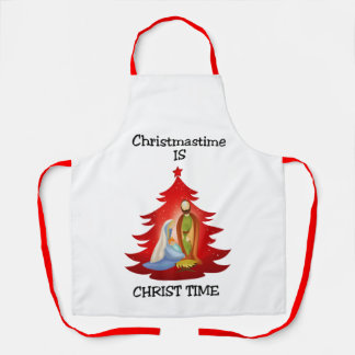 Kerst Tijd Schort