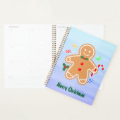Kerst Treats Gingerbread Man Candy Cane Planner (Display)