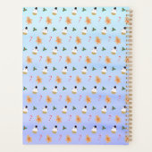 Kerst Treats Gingerbread Man Candy Cane Planner (Achterkant)