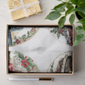 Kerst  Truck Rounds Tissuepapier (Geschenk)