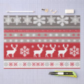 Kerst trui patroon tissue papier (Craft)