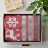 Kerst trui patroon tissue papier (Geschenk)