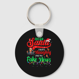 Kerst Trump Beste Kerstman Fake Nieuws Grappig Ker Sleutelhanger
