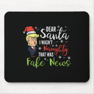 Kerst Trump Beste Kerstman Fake Nieuws Grappige Ke Muismat