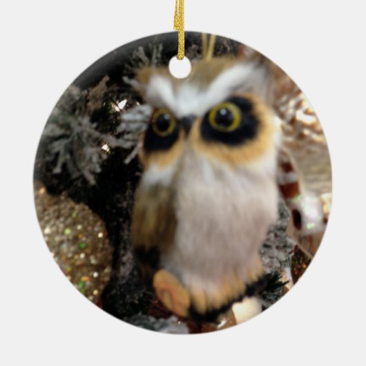 KERST UIL KERST ORNAMENT (Achterkant)