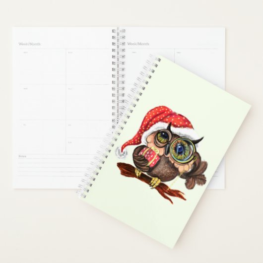 kerst-uil planner (Display)