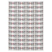 Kerst Uil Vakantie Tafelkleed (Voorkant)