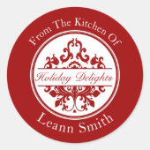 Kerst  uit de keuken van het label (Voorkant)