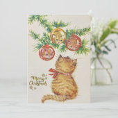 Kerst uitnodiging (Staand voorkant)