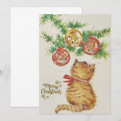 Kerst uitnodiging (Voorkant / Achterkant)