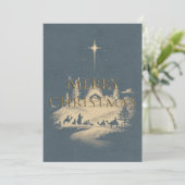 Kerst uitnodiging (Staand voorkant)