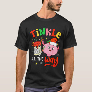 Kerst Uroloog Nefroloog T Gezondheidszorg Werk T-shirt