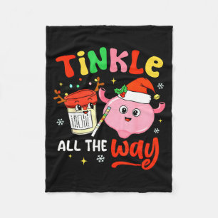 Kerst Uroloog Nefroloog T Zorgmedewerker Fleece Deken