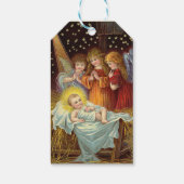 Kerst  vakantie cadeau Label Cadeaulabel (Achterkant)