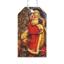 Kerst vakantie cadeau Label