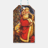 Kerst vakantie cadeau Label Cadeaulabel (Achterkant)