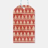 Kerst  vakantie cadeau Label Cadeaulabel (Achterkant)